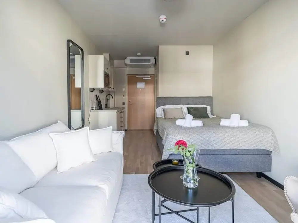 Apartment with balcony in Sölvesborg
