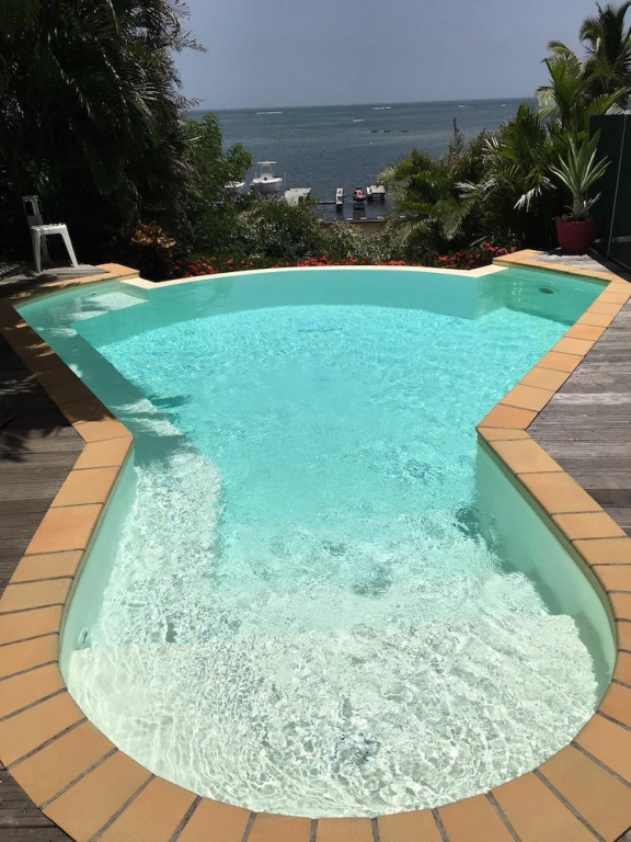 Villa With 3 Bedrooms In Le Robert, With Wonderful Sea View, Private P