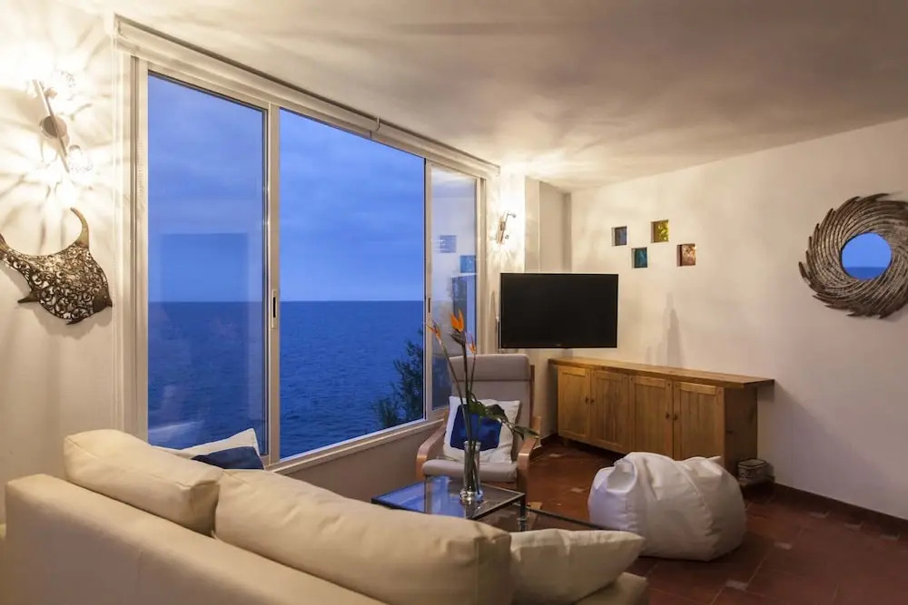 Beautiful House Above The Atlantic Ocean
