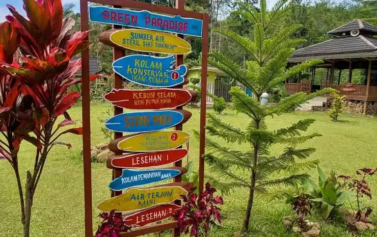Green Paradise Pagar Alam Resort Mitra RedDoorz