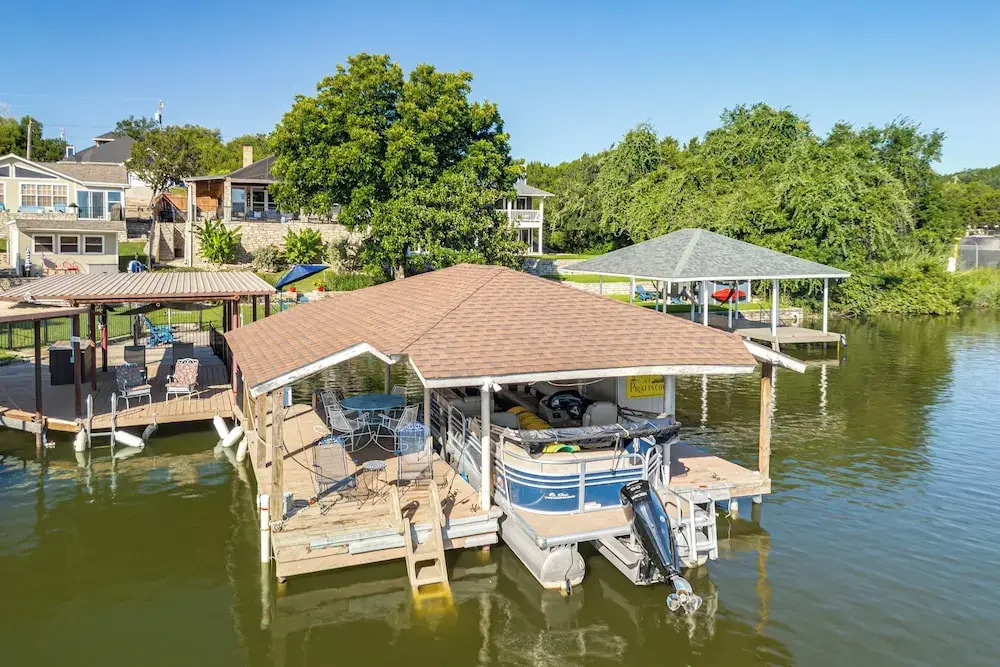 Lakefront Granbury Home w/ Dock, Decks & Hot Tub!
