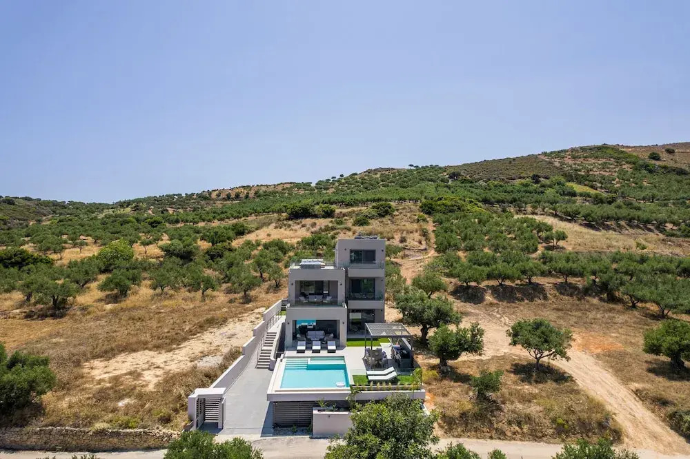 Villa Ekphrasis with sea view and jacuzzi