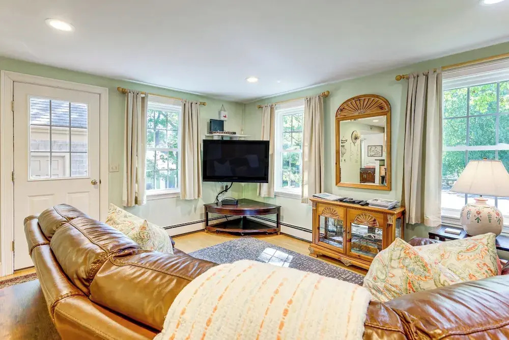Game Room + Patio: Quiet Centerville Beach Base