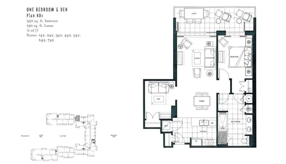 Honua Kai 2 Free Rental Cars KBM Resorts Extra-large Corner Suite 2 Units, 4 Bedrooms HK Ml-2792