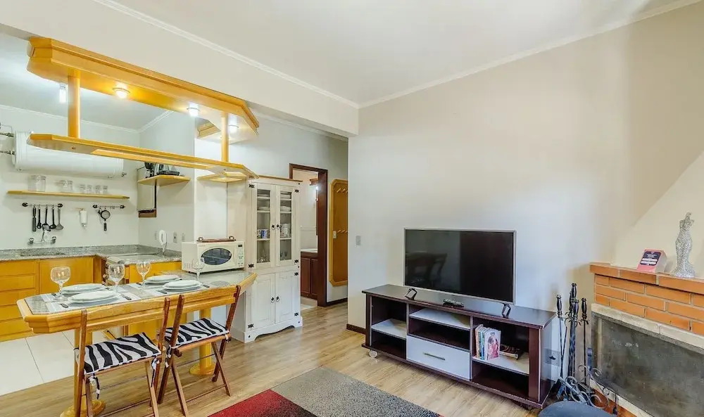 Apartment 300m From Black Lake Gramado/rs Rln0104