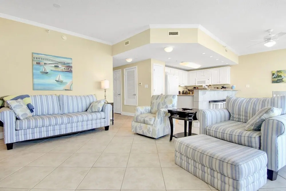 Sanibel 306- Pool Beach Floor-2-ceiling Windows