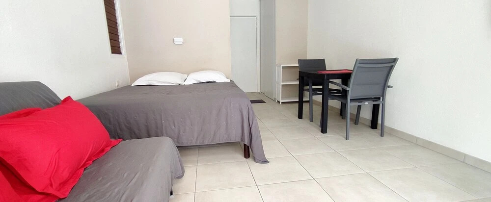 Studio In Saint Anne With Shared Pool Enclosed Garden And Wifi