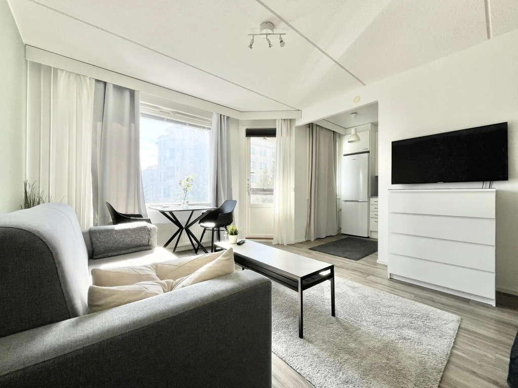 Tammer Apartments - City Suite 1 - Great Location, Own SAUNA and Furnished Balcony