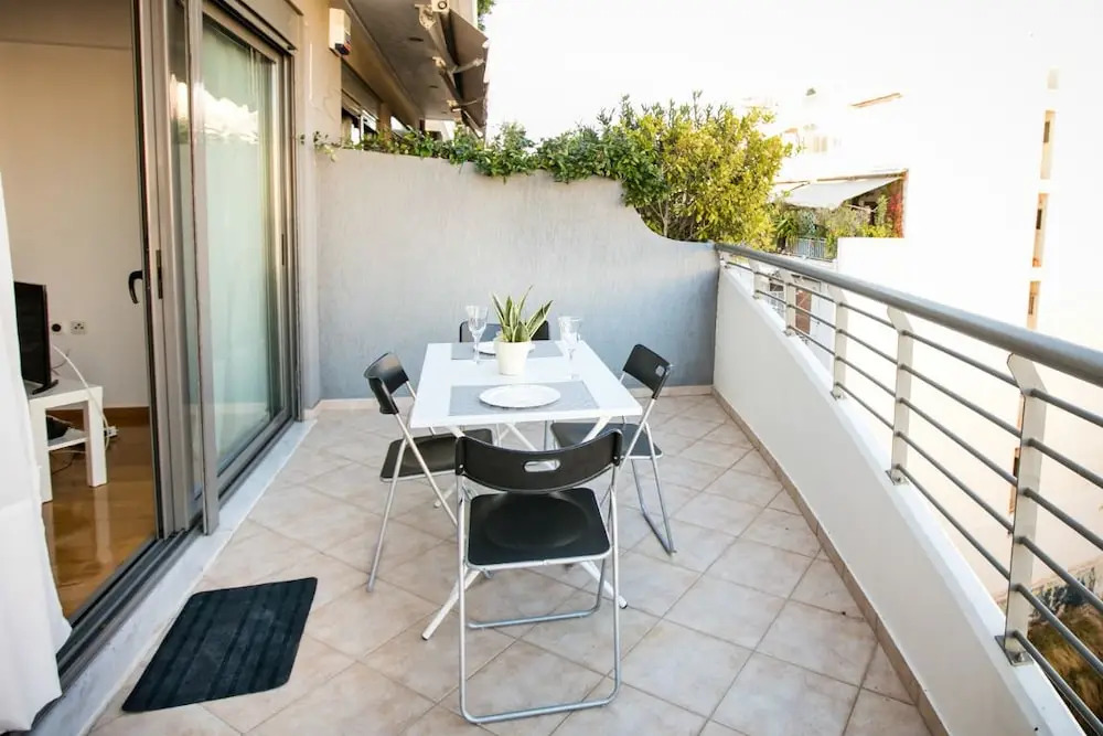 Modern 5thfloor Acropolis view apartment