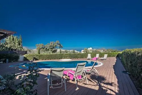 Picture Relaxing Beside Your Private Pool in Protaras Reading Your Favourite Book, Protaras Villa 1320