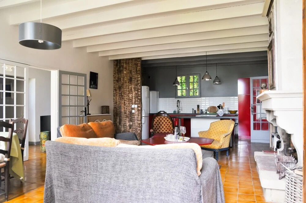 House With 3 Bedrooms in Bayon-sur-gironde, With Pool Access, Enclosed