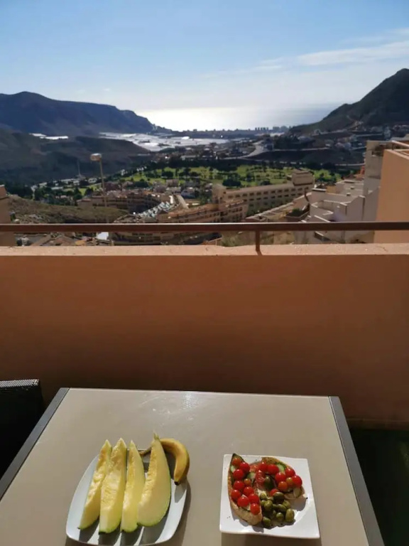 Apartment With one Bedroom in La Envía, With Wonderful sea View and Furnished Terrace