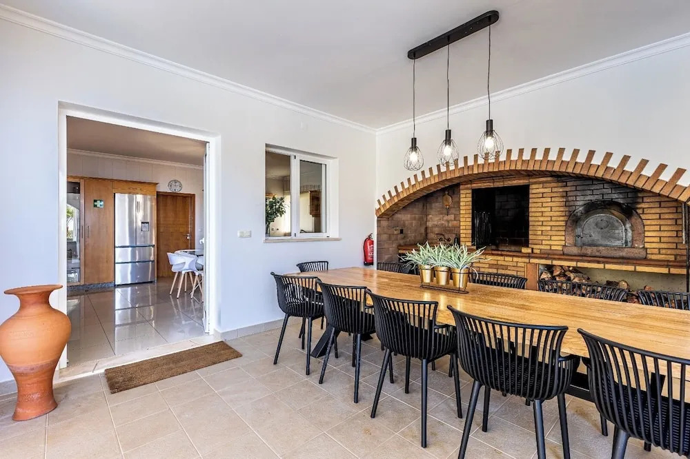 Luxury villa with private heated pool, garden and views of the sea and mountains