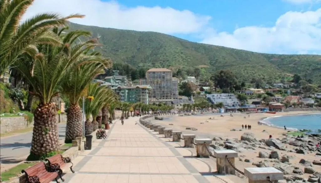 Papudo para 6 personas - PLAYA Y BOSQUE a metros