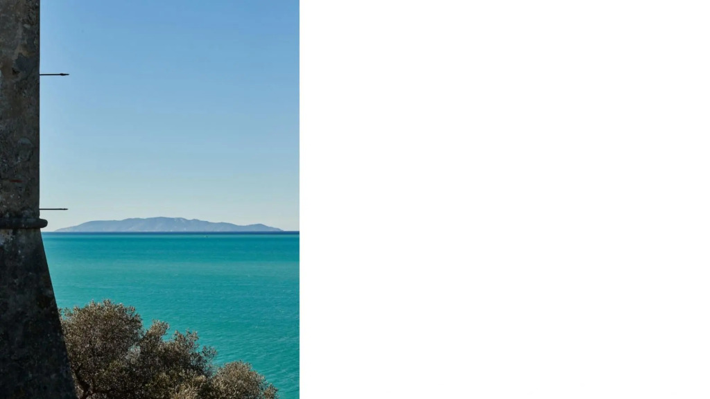 Ancient Tower in Magical Position Overlooking the Sea-torre Spagnola