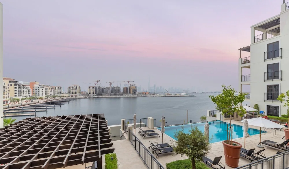 Manzil - 1BR | Near La Mer Beach | Pool & Sea View