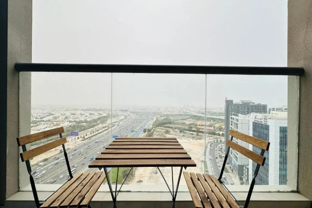 Upscale Studio Apartment Palm View with Big Balcony Free Parking by Belvilla