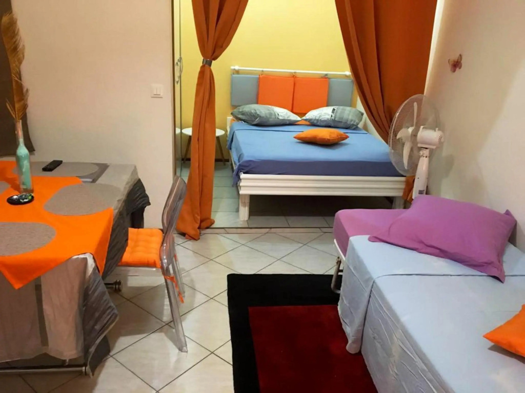 Appartement d'une chambre avec jardin amenage et wifi a Le Gosier a 3 km de la plage