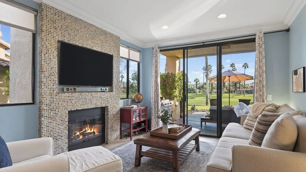 Palm Desert Fairway Condo With Firepit, Grill & Views Fairway Vista by Avantstay
