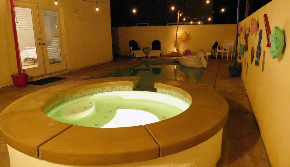 Large Home with Pool + Hot Tub, Close to Shopping home