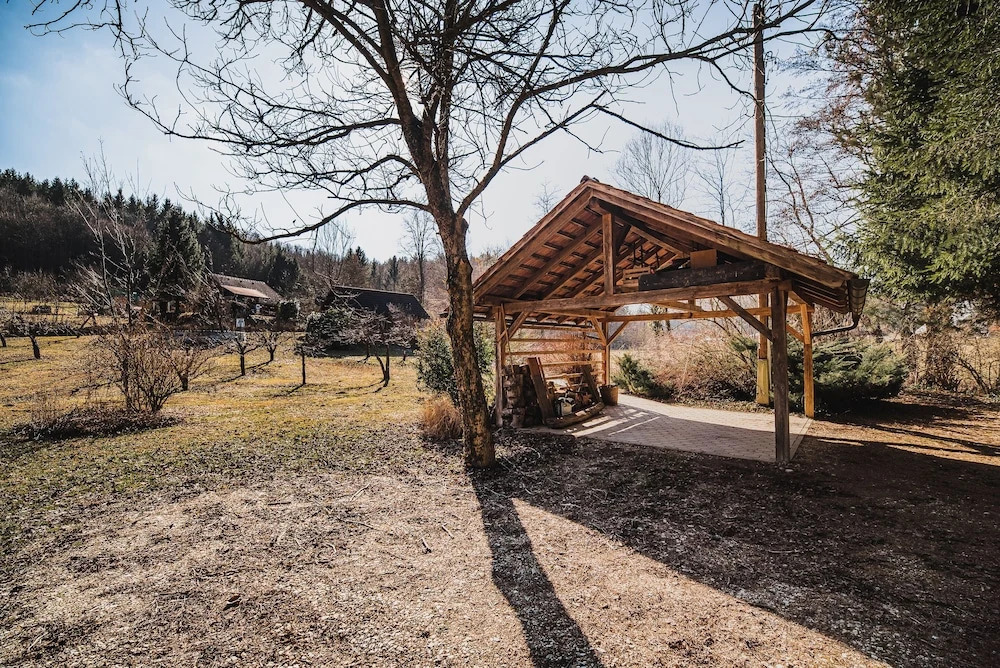 Wooden Cabin Zurej with Hot Tub