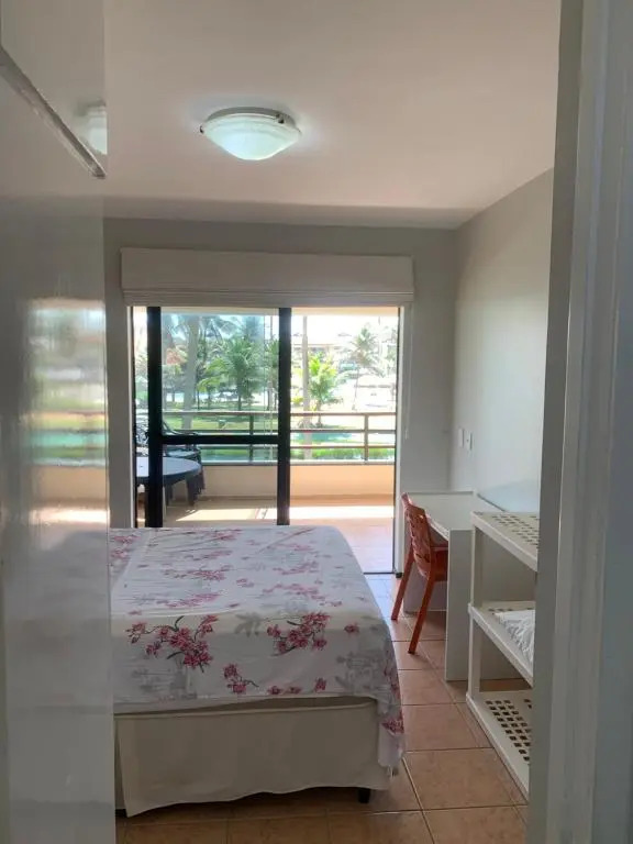 Apartamento na beira da praia, no Aquaville Resort