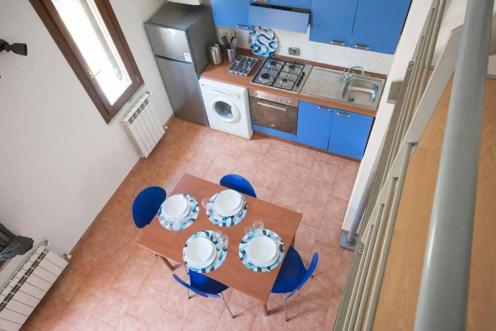 JOIVY Blue Terraced House