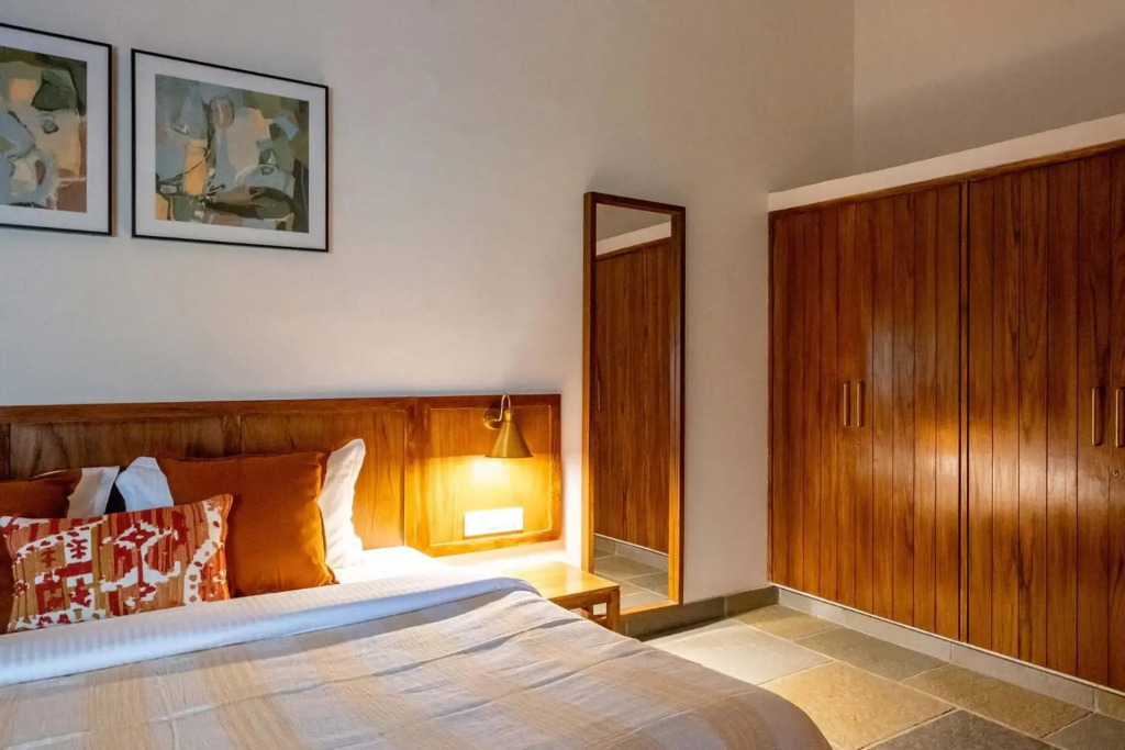 StayVista's Villaggio - Orchard Oasis with Pool, Expansive Lawn, Patio & Indoor Activities