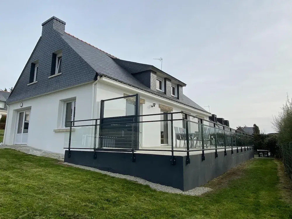 Holiday Home in France With Sea View Terrace