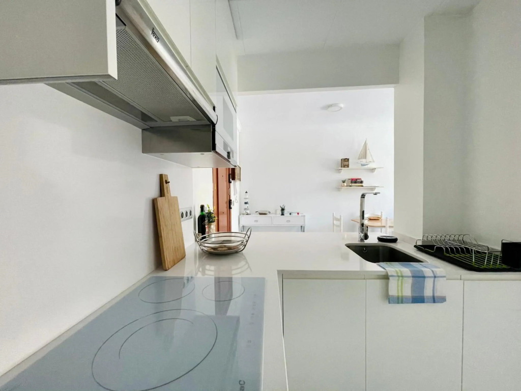 Acogedor y céntrico apartamento a 1' de la playa
