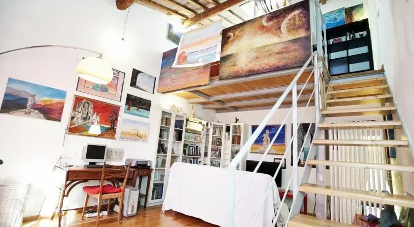 The house of the painter in Florence