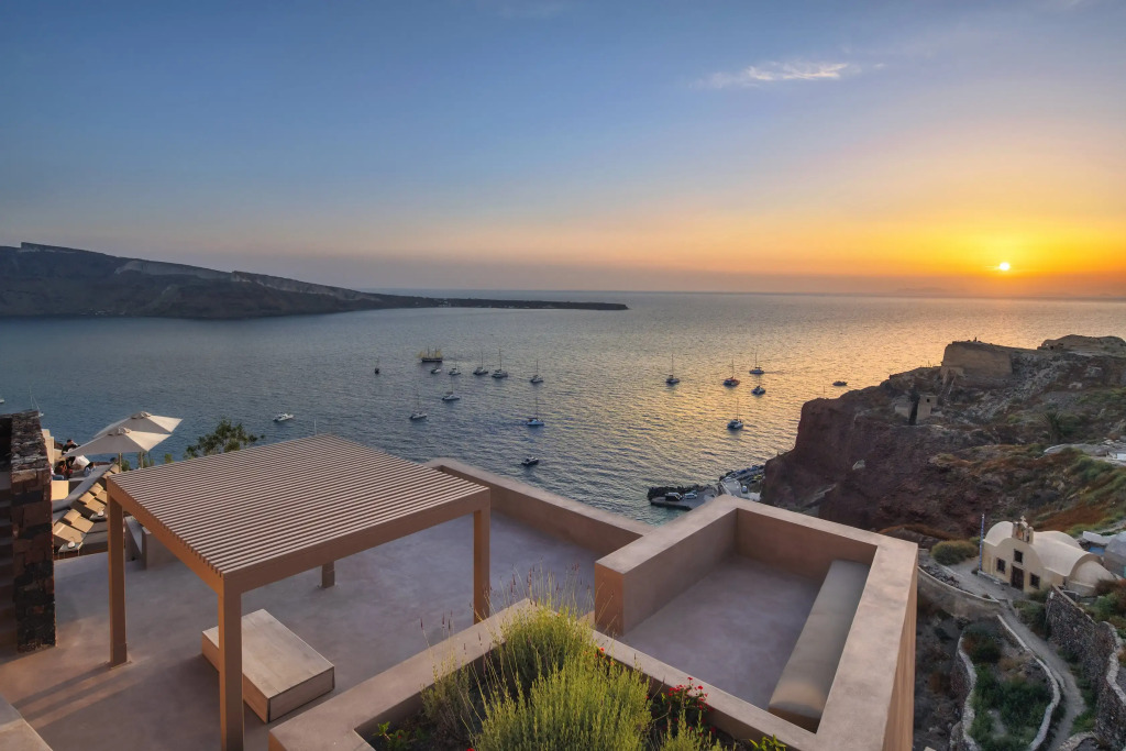 Old Castle Oia by Mr and Mrs White