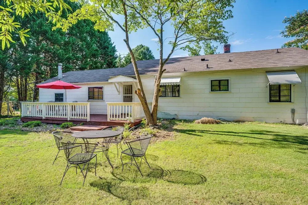 Winston-salem Home on 2 Acres - Spacious Deck!