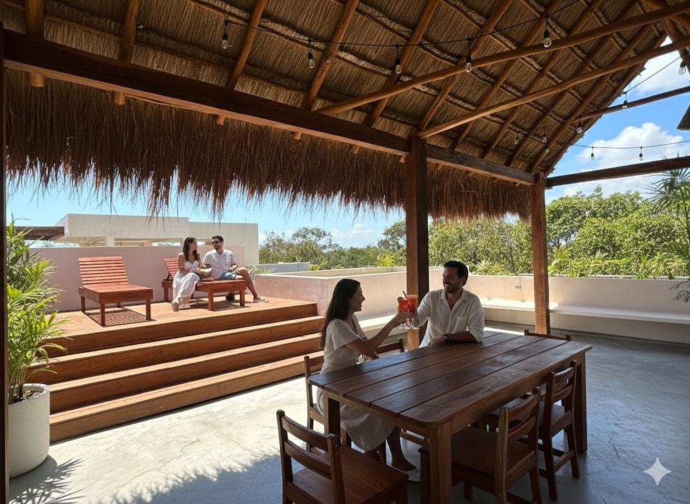 Pool Rooftop Gym Tulum 2BR Penthouse A5