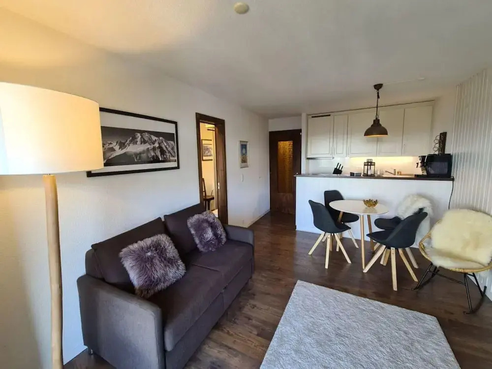 Flat in Veysonnaz Near Ski Lift & Valley Views