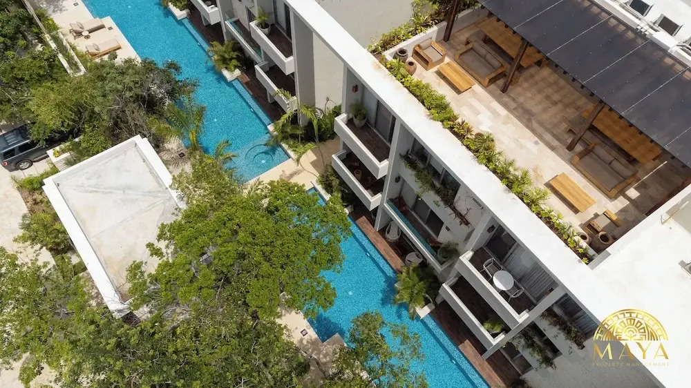 NHOA 209A Lux 2BR  Pool View Aldea Zama