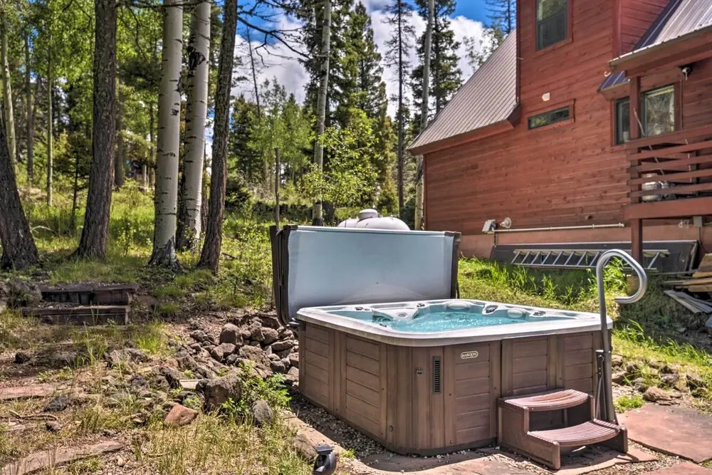 Angel Fire Retreat w/ Hot Tub ~ 5 Mi to Skiing