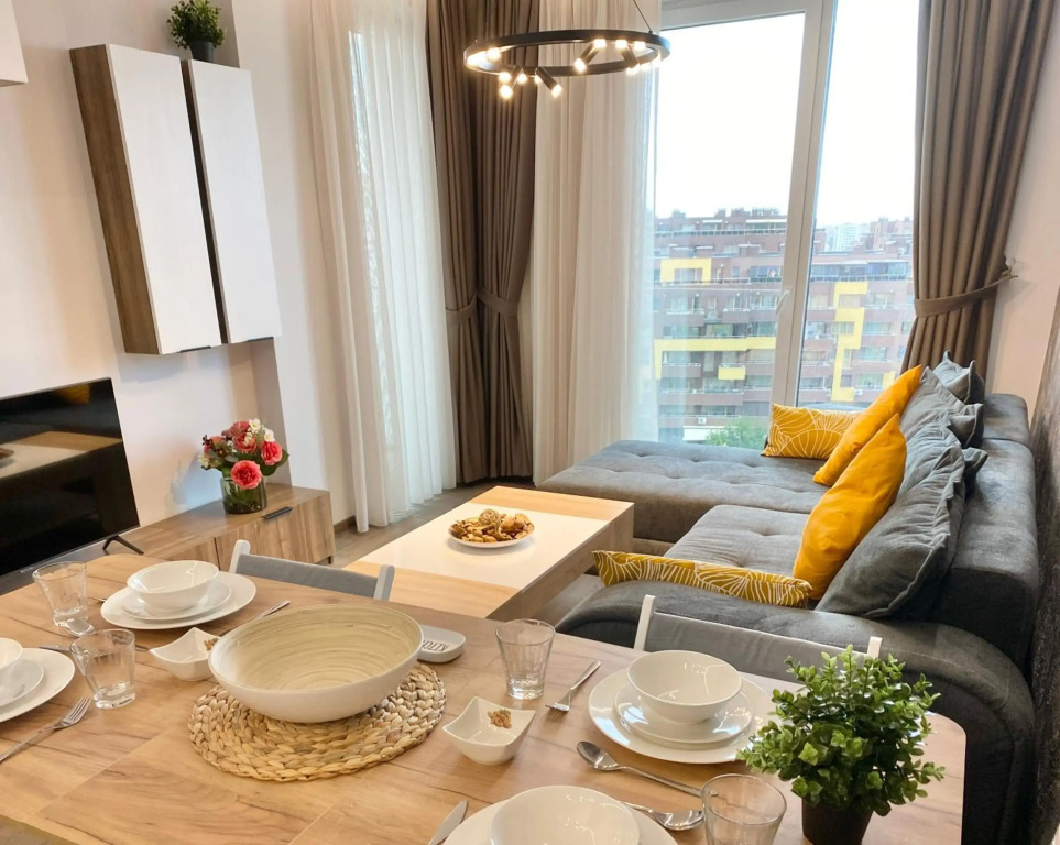 Modern 1Bed Apartment for 4 guests in Sofia