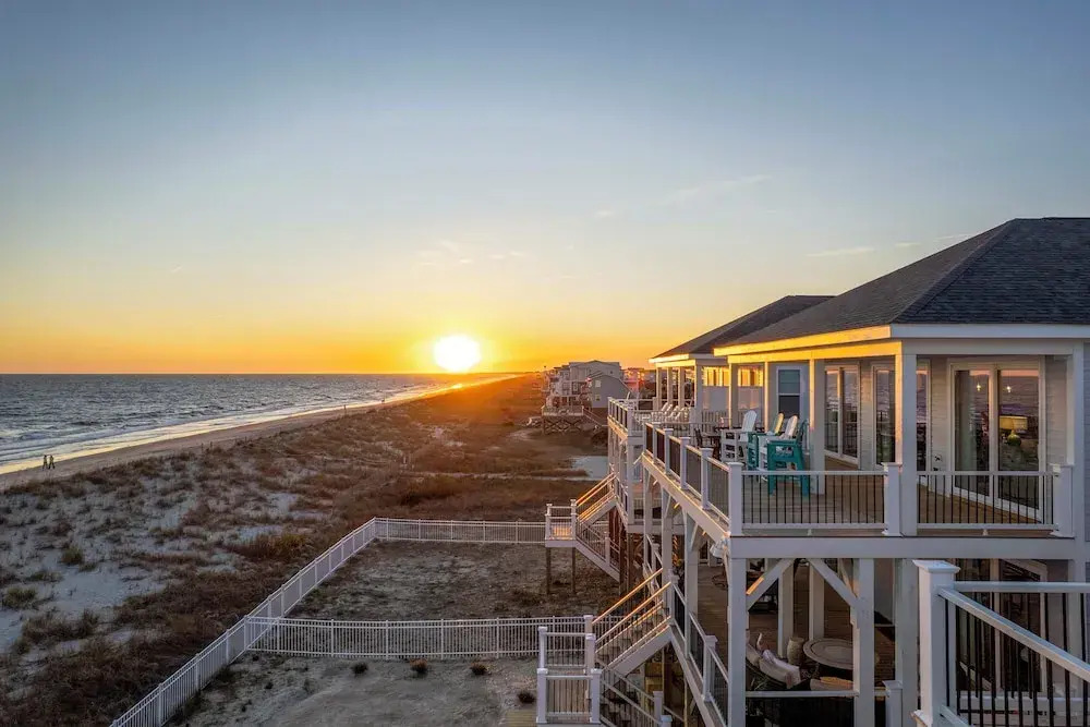 Walk to Beach: Coastal Oak Island Gem w/ Elevator!