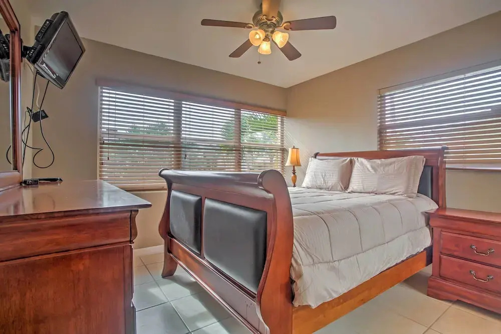 Tropical Cape Coral Home w/ Private Dock on Canal!