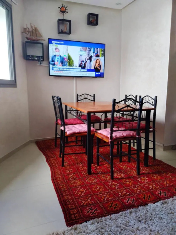 Apartment With one Bedroom in El Mansouria, With Wonderful City View, Shared Pool, Enclosed Garden