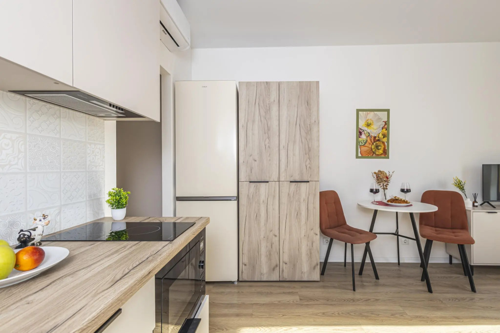 Cozy studio on Kolomenskaya