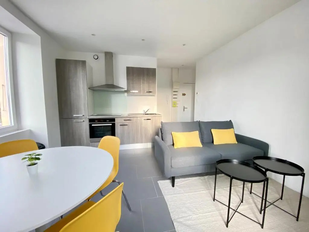 Magnifique T2 40m2 lumineux, moderne et rénové avec fibre