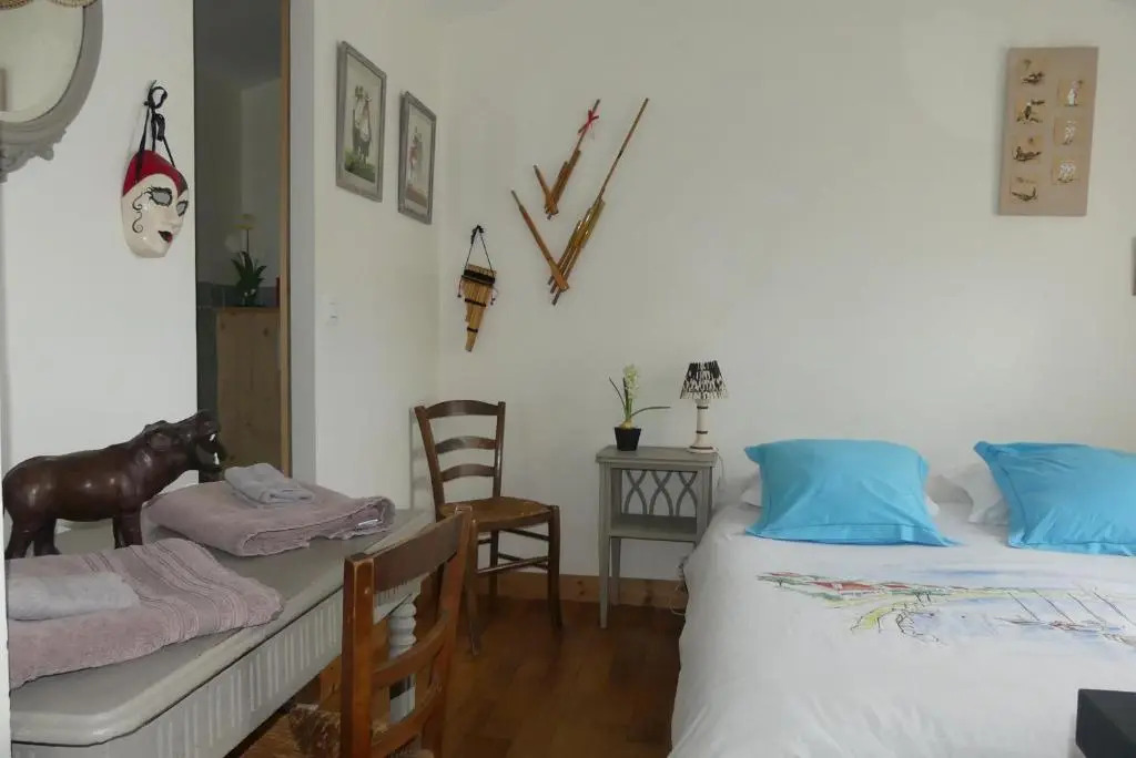 La Passerose 3 pièces avec jardin au calme,à 300m de la plage