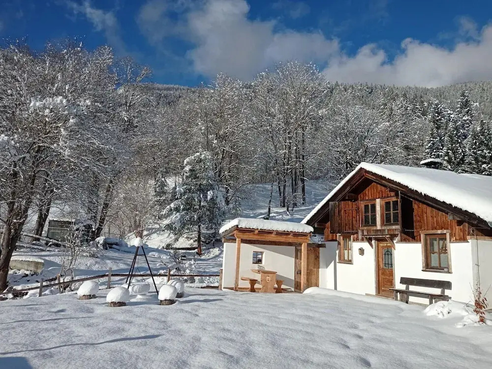 Rossweid hut With a Fantastic View