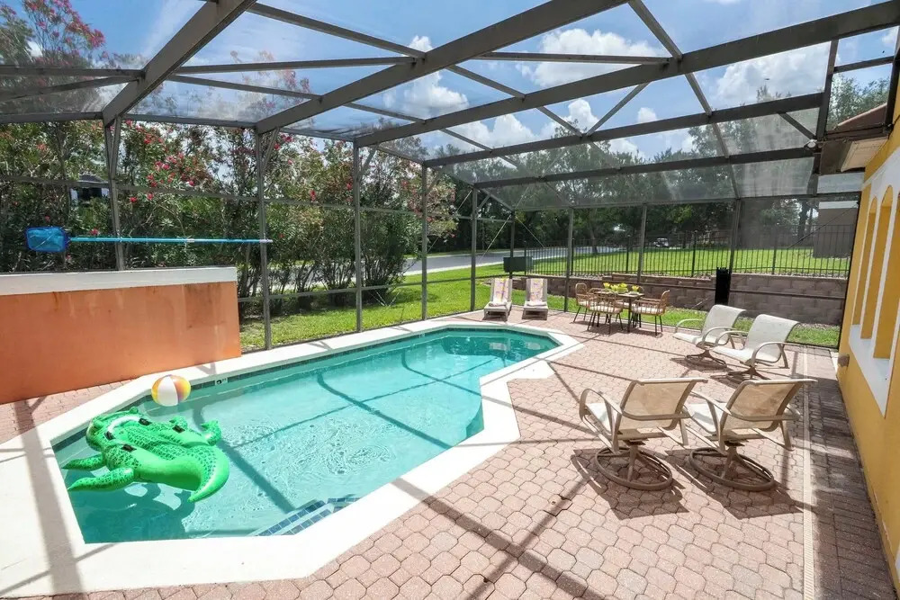 Modern Townhouse Near Disney W/ Private Pool 8523