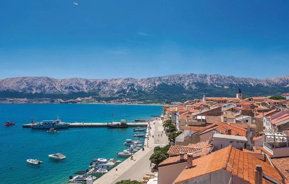 Beautiful Apartment in Baska With Indoor Swimming Pool, Wifi and 1 Bedrooms