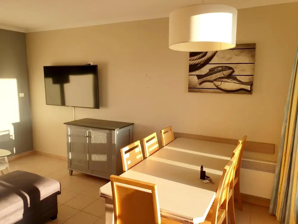 Apartment with 2 Bedrooms in Agde, with Wonderful Sea View, Pool Access, Furnished Terrace - 100 M From the Beach