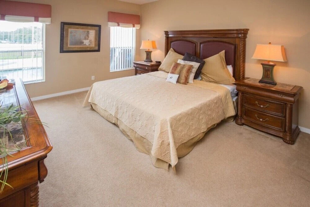 Large Pool Area In Sand Hill Villa 5 Bedroom Home by Redawning
