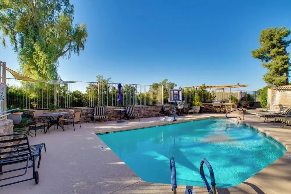 First-floor Condo w/ Golf Course Views & Pool!